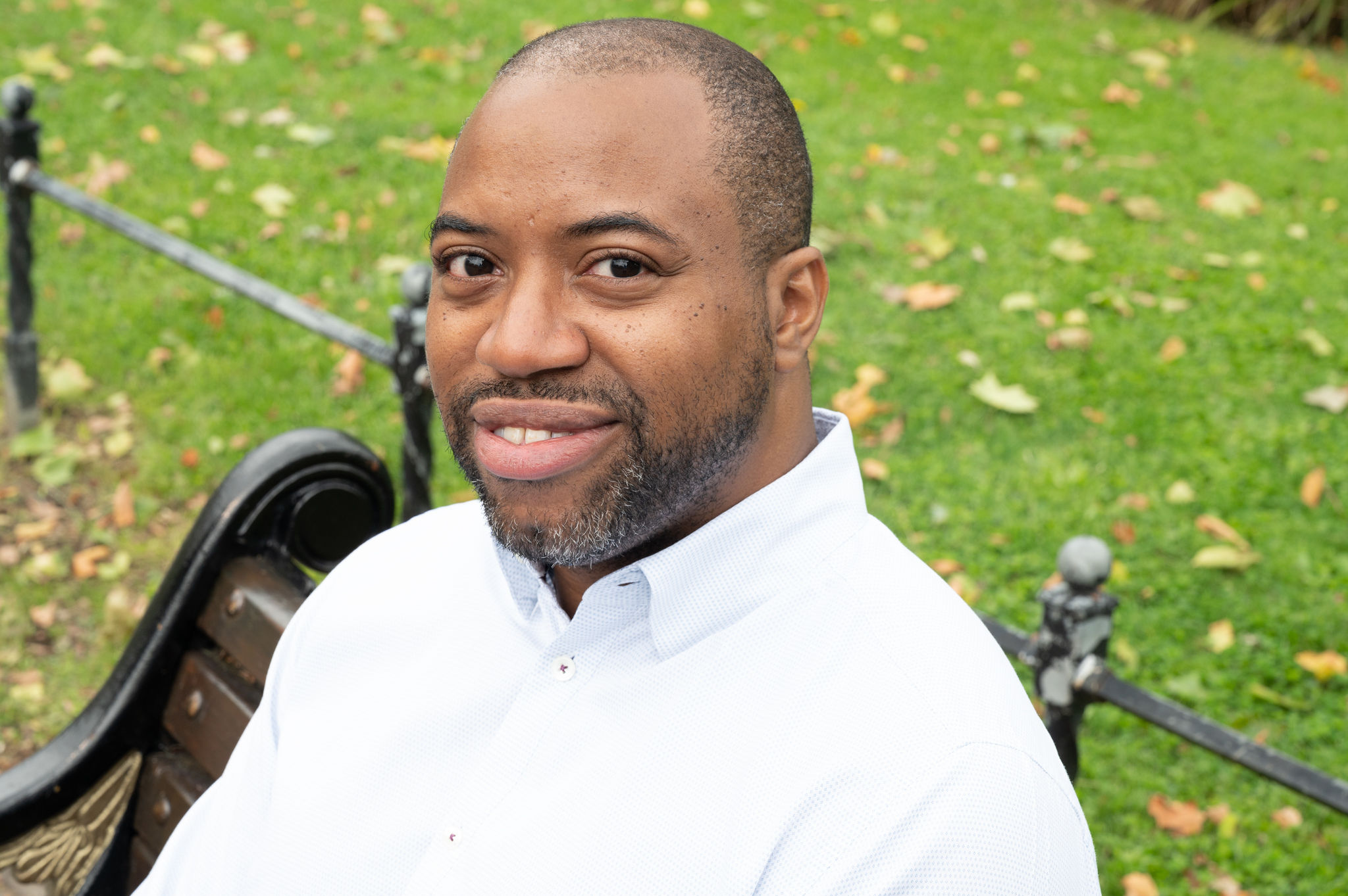 Welcome. Cropped welcome page Headshot